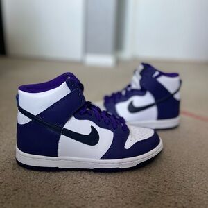 Purple Nike Air Jordans